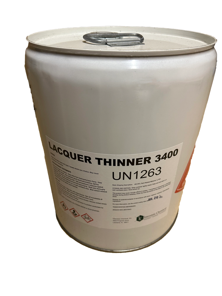 LACQUER THINNER WASH 3416 5 GALLONS
